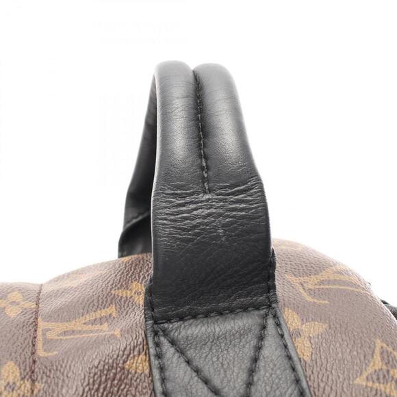 LOUIS VUITTON Brown Monogram Leather Backpack - Picture 7 of 11